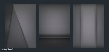 Set of abstract background designs in dark gr.. | Free stock vector - 490135