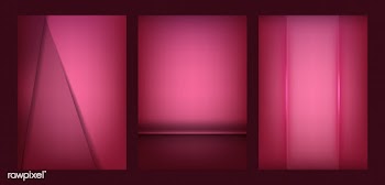 Set of abstract background designs in dark pi.. | Free stock vector - 490086