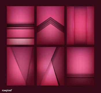 Set of abstract background designs in dark pi.. | Free stock vector - 490180
