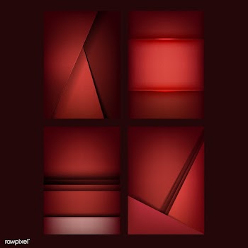 Set of abstract background designs in dark re.. | Free stock vector - 489828