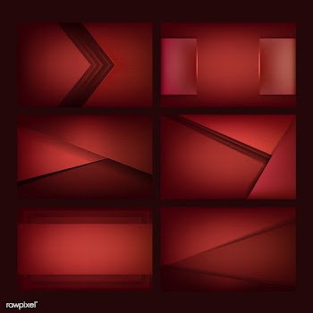 Set of abstract background designs in dark re.. | Free stock vector - 490044