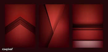 Set of abstract background designs in dark re.. | Free stock vector - 490224