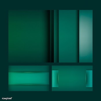 Set of abstract background designs in emerald.. | Free stock vector - 489846