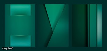 Set of abstract background designs in emerald.. | Free stock vector - 490140