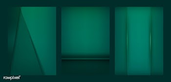 Set of abstract background designs in emerald.. | Free stock vector - 490160