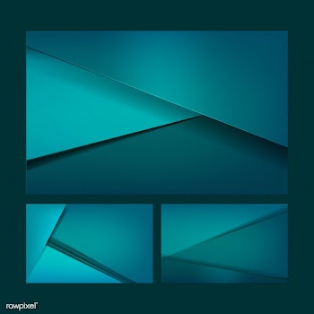 Set of abstract background designs in green | Free stock vector - 489812