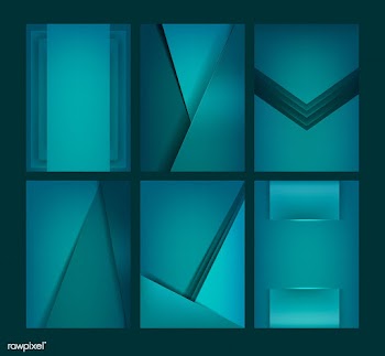 Set of abstract background designs in green | Free stock vector - 490034