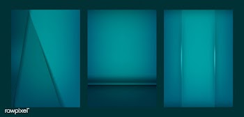 Set of abstract background designs in green | Free stock vector - 490126