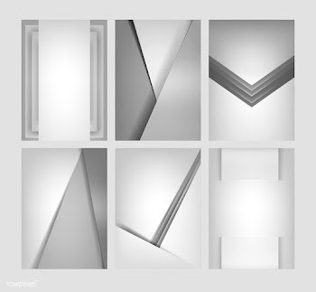 Set of abstract background designs in light g.. | Free stock vector - 490101