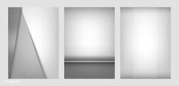 Set of abstract background designs in light g.. | Free stock vector - 490158