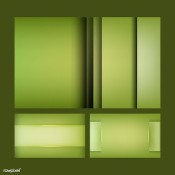 Set of abstract background designs in lime gr.. | Free stock vector - 489835