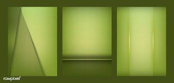 Set of abstract background designs in lime gr.. | Free stock vector - 490149