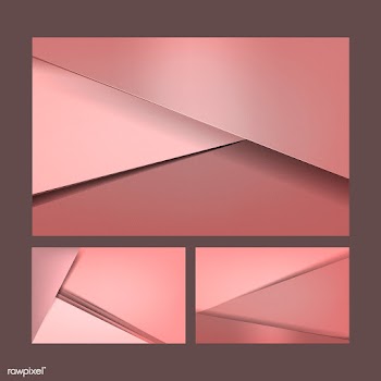 Set of abstract background designs in pink | Free stock vector - 489907