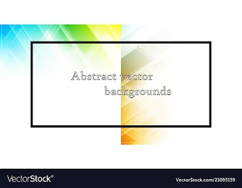 Set of abstract background for design vector image