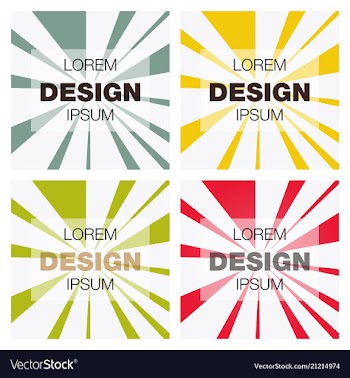 Set of abstract background texture design bright vector image