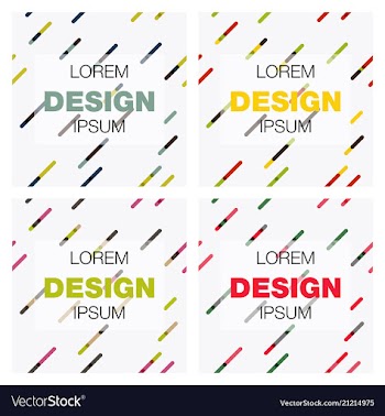 Set of abstract background texture design bright vector image