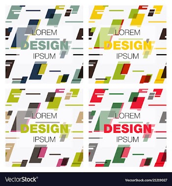 Set of abstract background texture design bright vector image