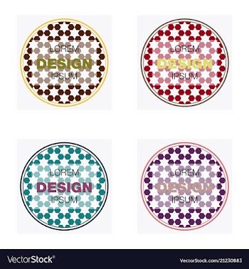 Set of abstract background texture design bright vector image
