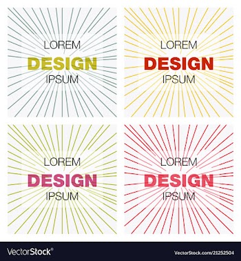 Set of abstract background texture design bright vector image