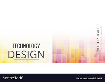 Set of abstract background with geometric elements vector image