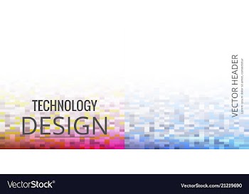 Set of abstract background with geometric elements vector image