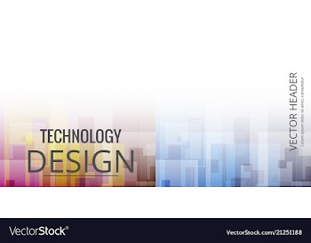Set of abstract background with geometric elements vector image