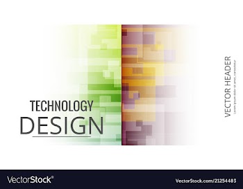 Set of abstract background with geometric elements vector image