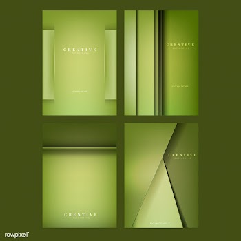 Set of abstract creative background designs i.. | Free stock vector - 489736