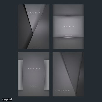 Set of abstract creative background designs i.. | Free stock vector - 489759