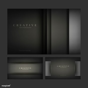 Set of abstract creative background designs i.. | Free stock vector - 489773