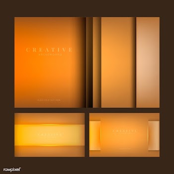 Set of abstract creative background designs i.. | Free stock vector - 489803
