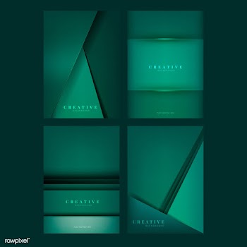 Set of abstract creative background designs i.. | Free stock vector - 489809
