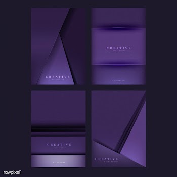 Set of abstract creative background designs i.. | Free stock vector - 489816