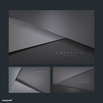 Set of abstract creative background designs i.. | Free stock vector - 489848