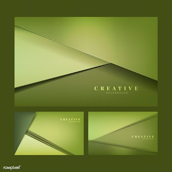Set of abstract creative background designs i.. | Free stock vector - 489852