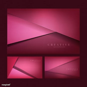 Set of abstract creative background designs i.. | Free stock vector - 489875
