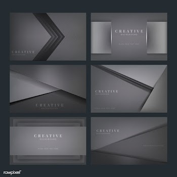 Set of abstract creative background designs i.. | Free stock vector - 489881