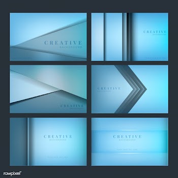 Set of abstract creative background designs i.. | Free stock vector - 489913