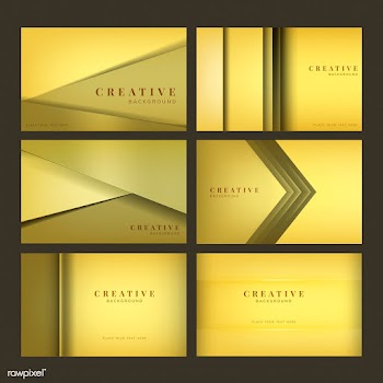 Set of abstract creative background designs i.. | Free stock vector - 489929