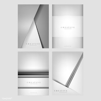 Set of abstract creative background designs i.. | Free stock vector - 489946