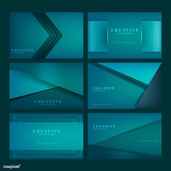 Set of abstract creative background designs i.. | Free stock vector - 489948