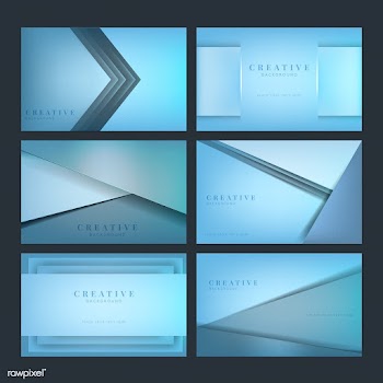 Set of abstract creative background designs i.. | Free stock vector - 489972