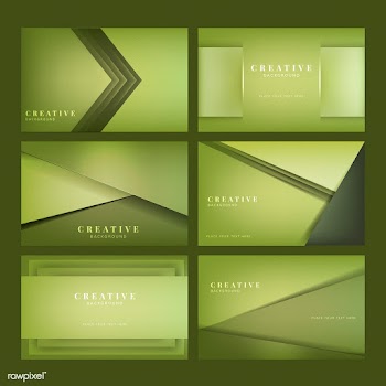 Set of abstract creative background designs i.. | Free stock vector - 489980