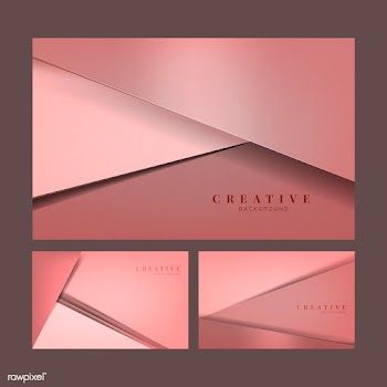 Set of abstract creative background designs i.. | Free stock vector - 489986
