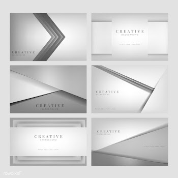 Set of abstract creative background designs i.. | Free stock vector - 490009