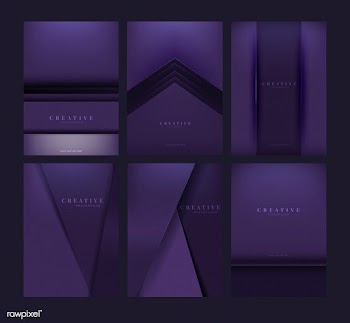 Set of abstract creative background designs i.. | Free stock vector - 490011