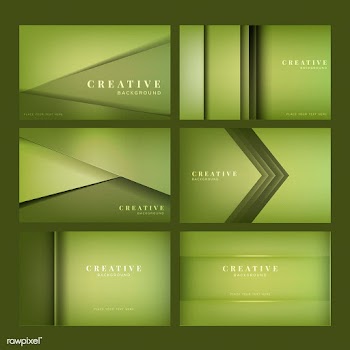 Set of abstract creative background designs i.. | Free stock vector - 490012