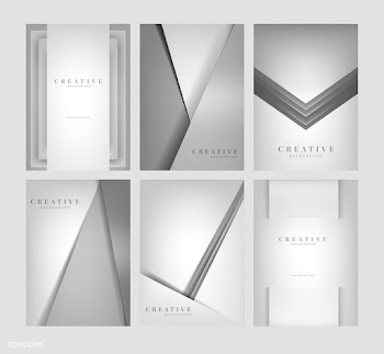 Set of abstract creative background designs i.. | Free stock vector - 490045