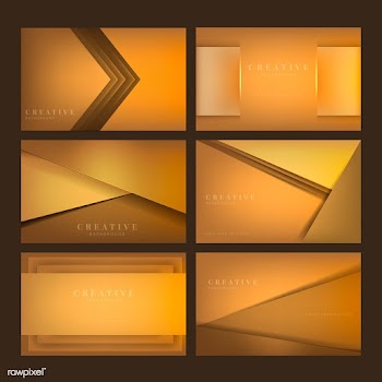 Set of abstract creative background designs i.. | Free stock vector - 490056