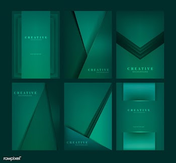 Set of abstract creative background designs i.. | Free stock vector - 490071